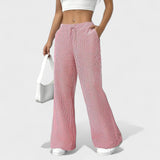 Maria - Pantalons Amples et Confortables avec Finitions Élégantes