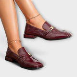 Bordeaux Isabel Moccasins