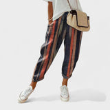 Francisca – Pantalons en lin contemporains et décontractés