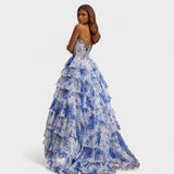 Olivia – Floral Evening Gown