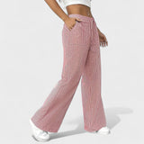 Maria - Pantalons Amples et Confortables avec Finitions Élégantes