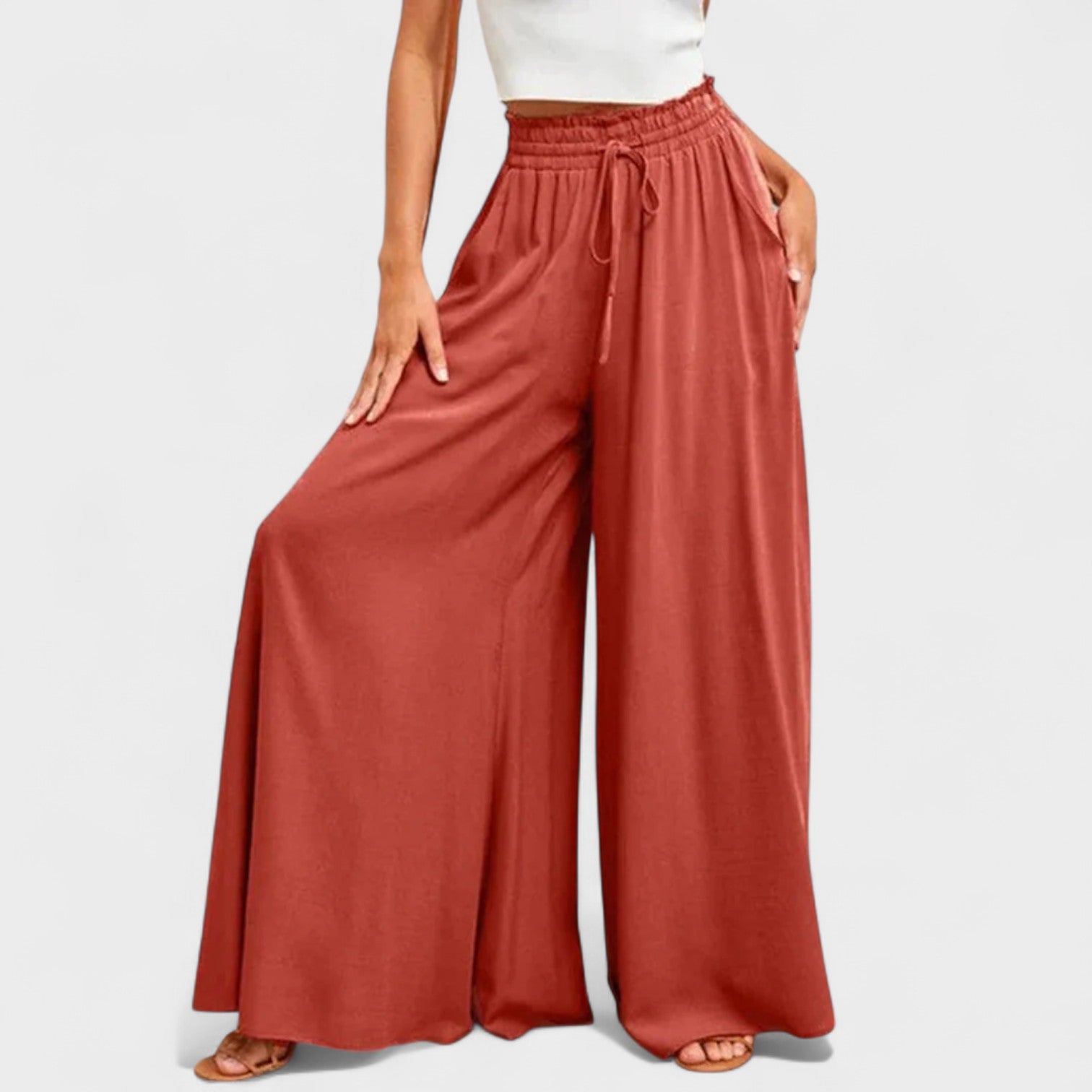 Raquel - Pantalons Amples de Printemps