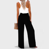 Mariza - Pantalons amples en lin pour femme