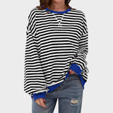 Vania - Sweat à manches longues décontracté