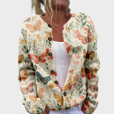 Carolina - Autumn Floral Cardigan