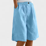 Filomena - Pantalons Amples en Lin