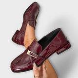 Bordeaux Isabel Moccasins