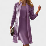 Glória - Ensemble de deux pièces en dentelle féminine