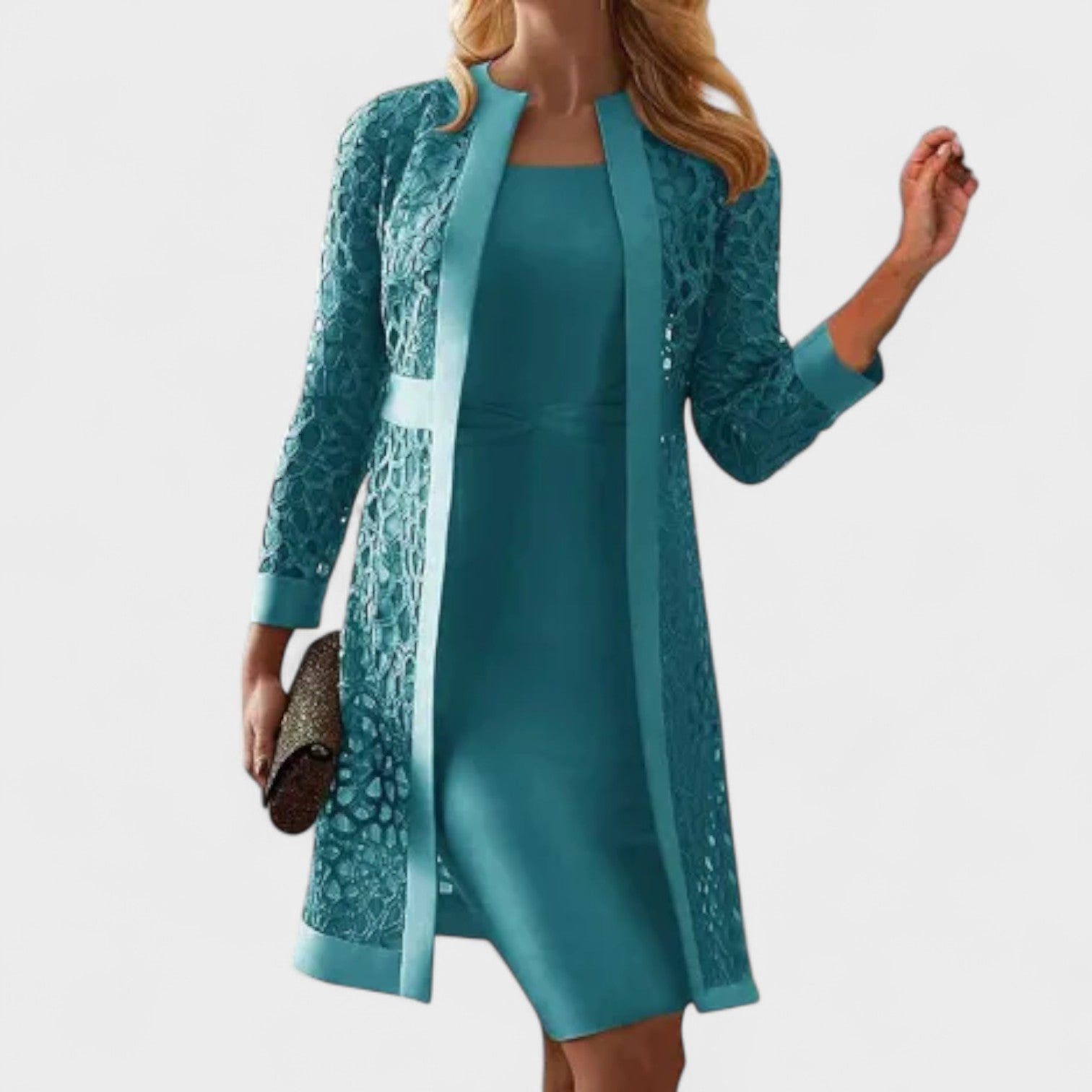 Glória - Ensemble de deux pièces en dentelle féminine