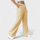 Maria - Pantalons Amples et Confortables avec Finitions Élégantes