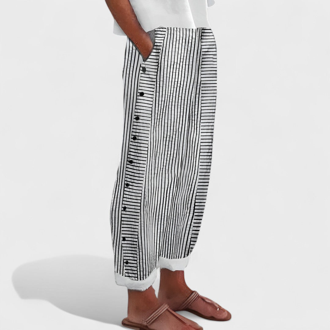 Fátima - Pantalons en Lin de Luxe