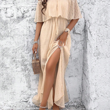 Beatriz - Robe maxi à épaules dénudées