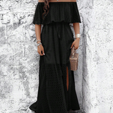 Beatriz - Robe maxi à épaules dénudées