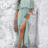 Beatriz - Robe maxi à épaules dénudées