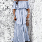 Beatriz - Robe maxi à épaules dénudées