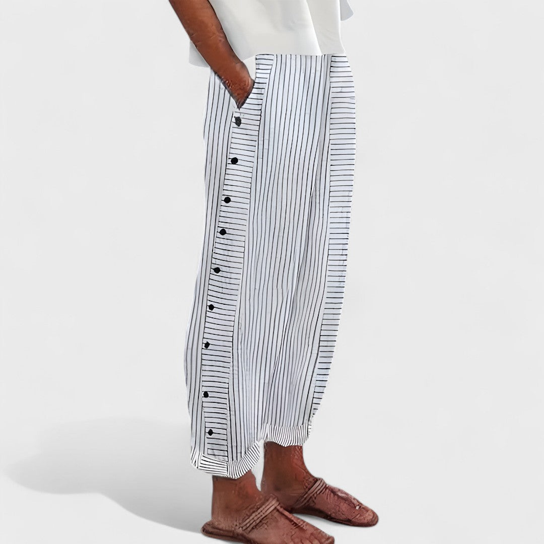 Fátima - Pantalons en Lin de Luxe